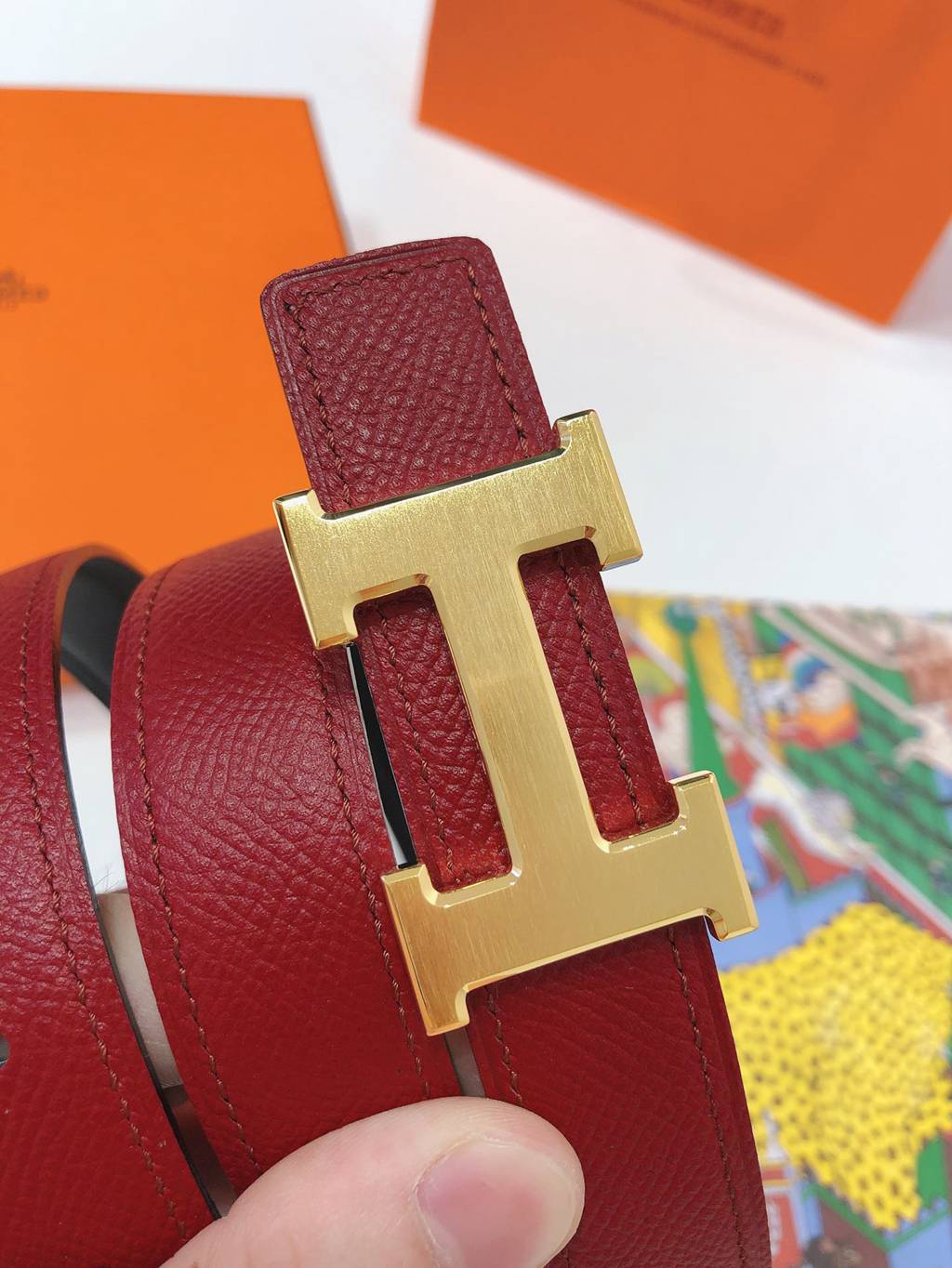 H**mes belts 24mm
